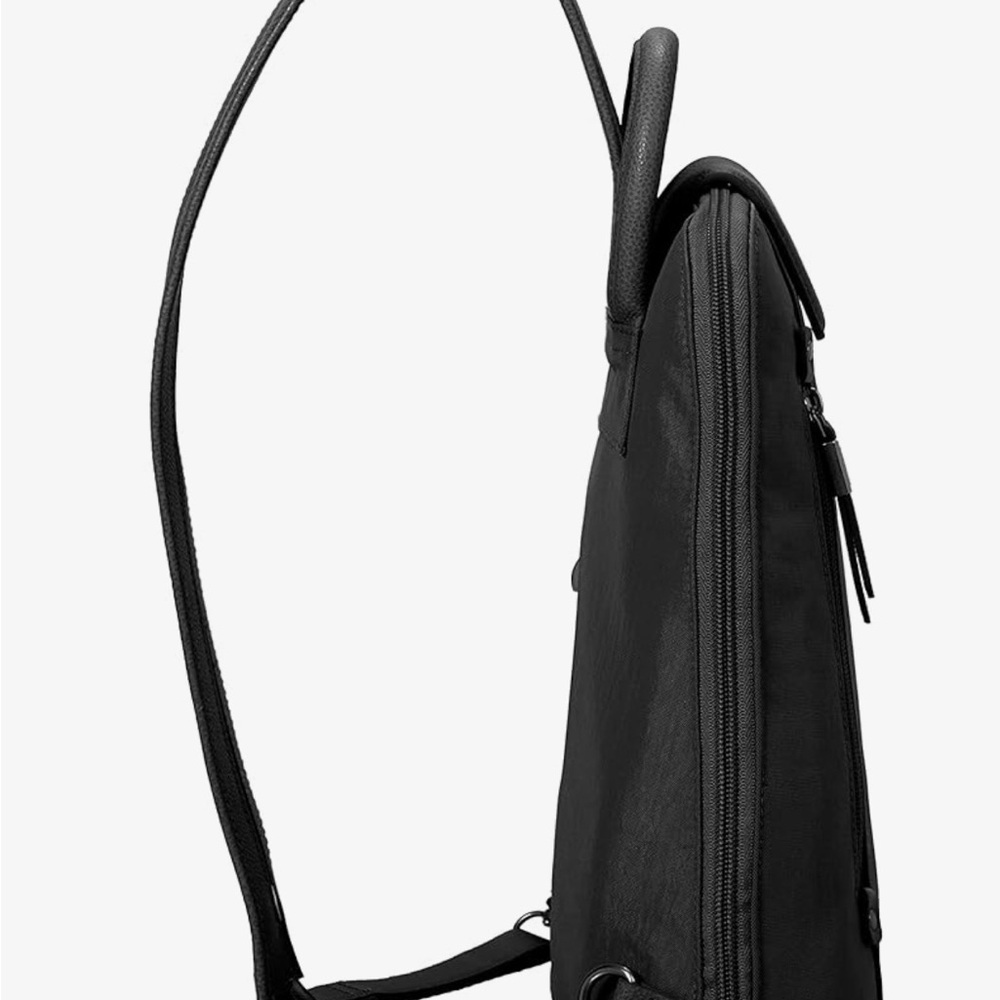 Baggallini Black Sling Backpack Bundle with RFID Wristlet - Picture 7 of 9